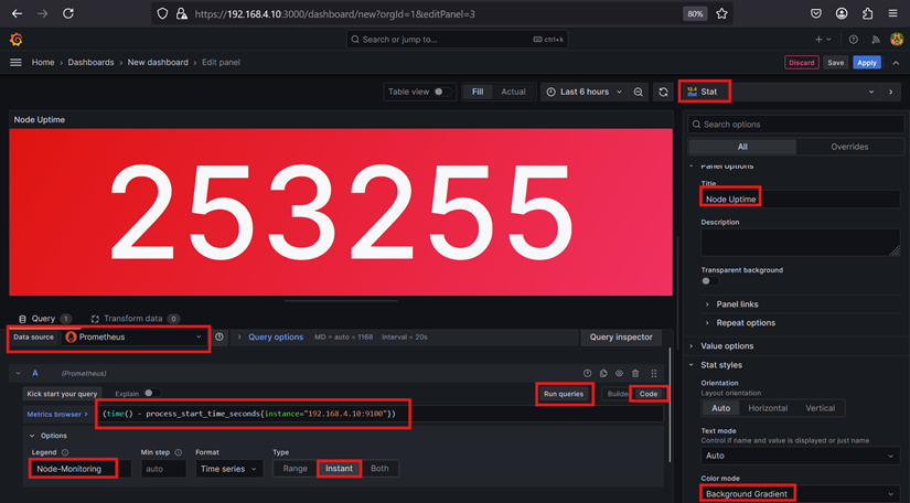 Node Uptime